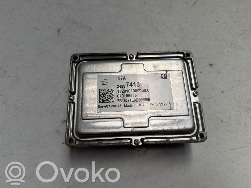 Opel Astra L Gearbox control unit/module 