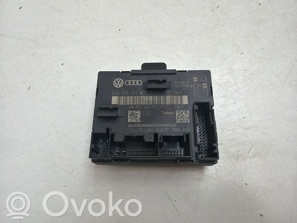 Door control unit/module   4H0959793E,4H0959793M