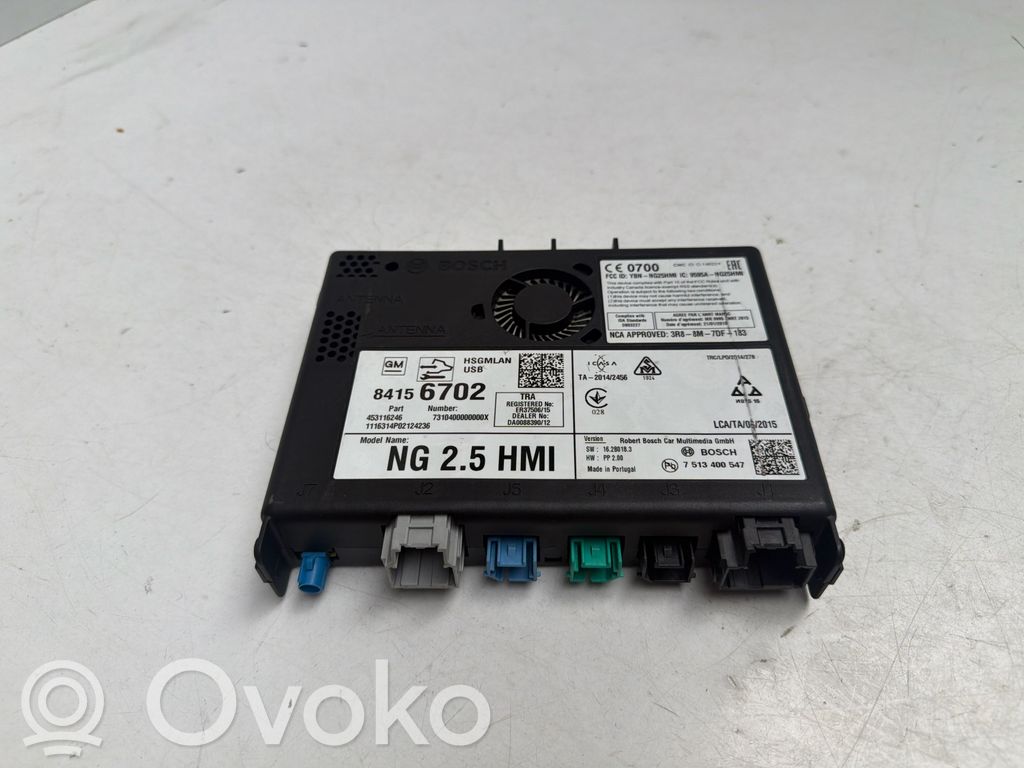 Opel Astra K Radio/CD/DVD/GPS head unit 