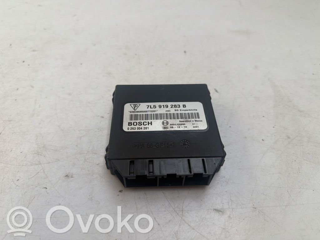 Porsche Cayenne (9PA) Unitate/modul de comandă parcare PDC 