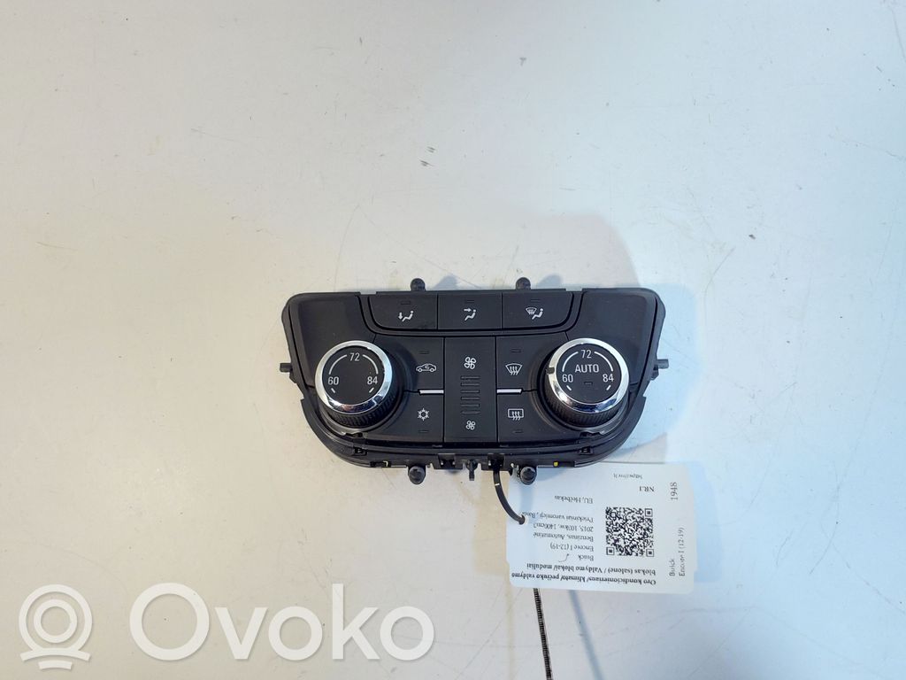 Buick Encore I Climate control unit 