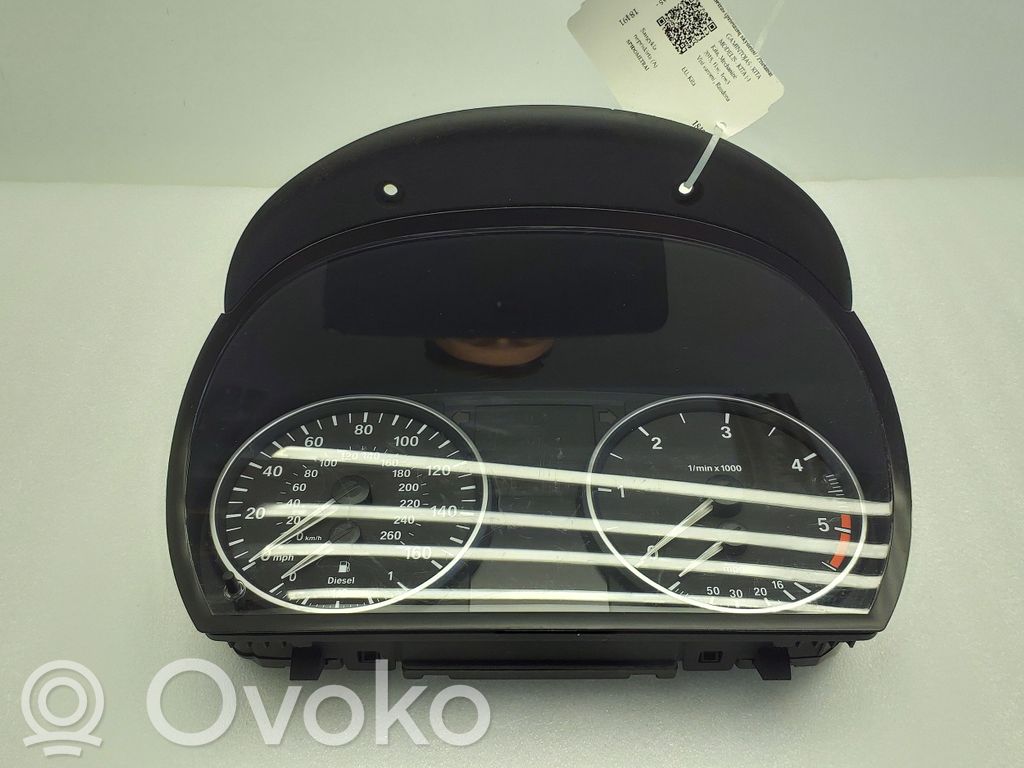 BMW 3 E90 E91 Speedometer (instrument cluster) 