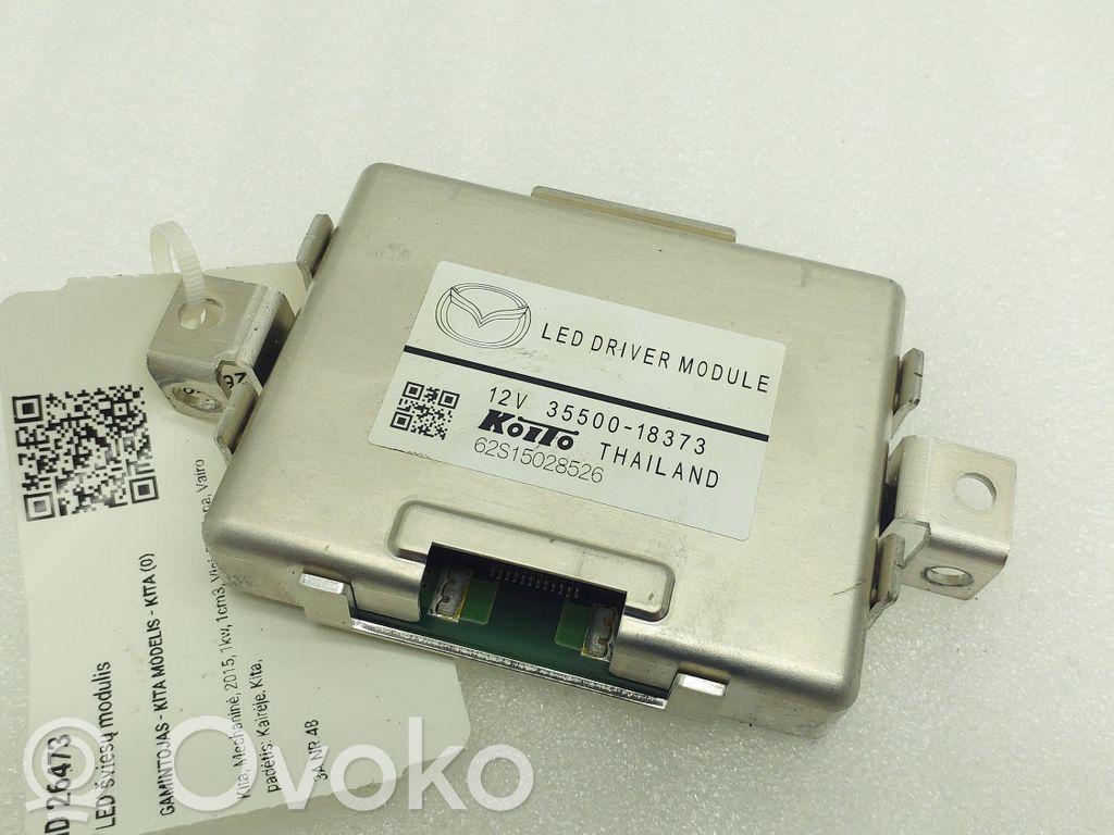 Mazda 2 LED ballast control module 