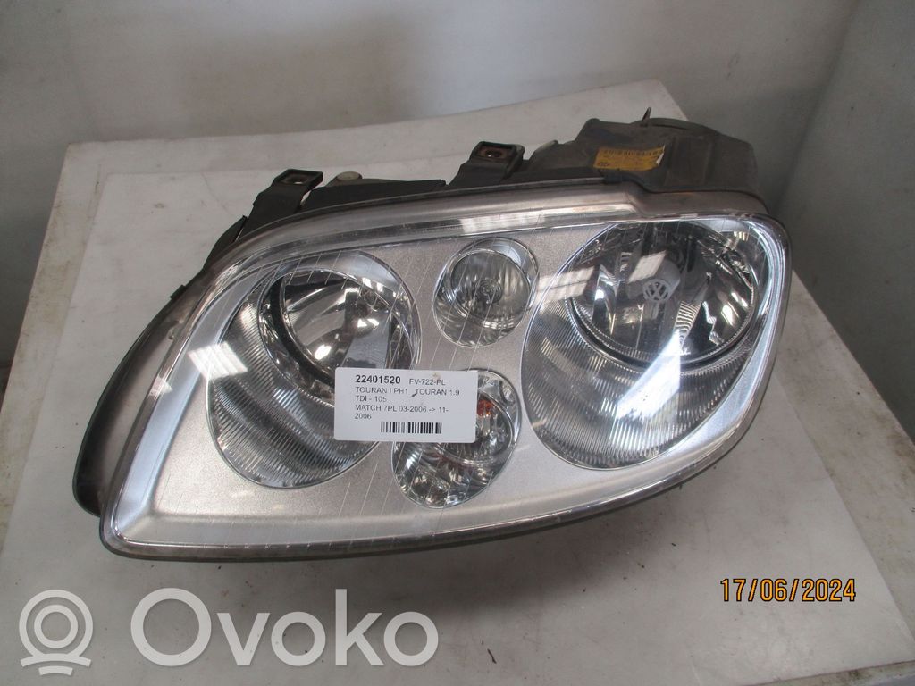 Volkswagen Touran I Faro/fanale 