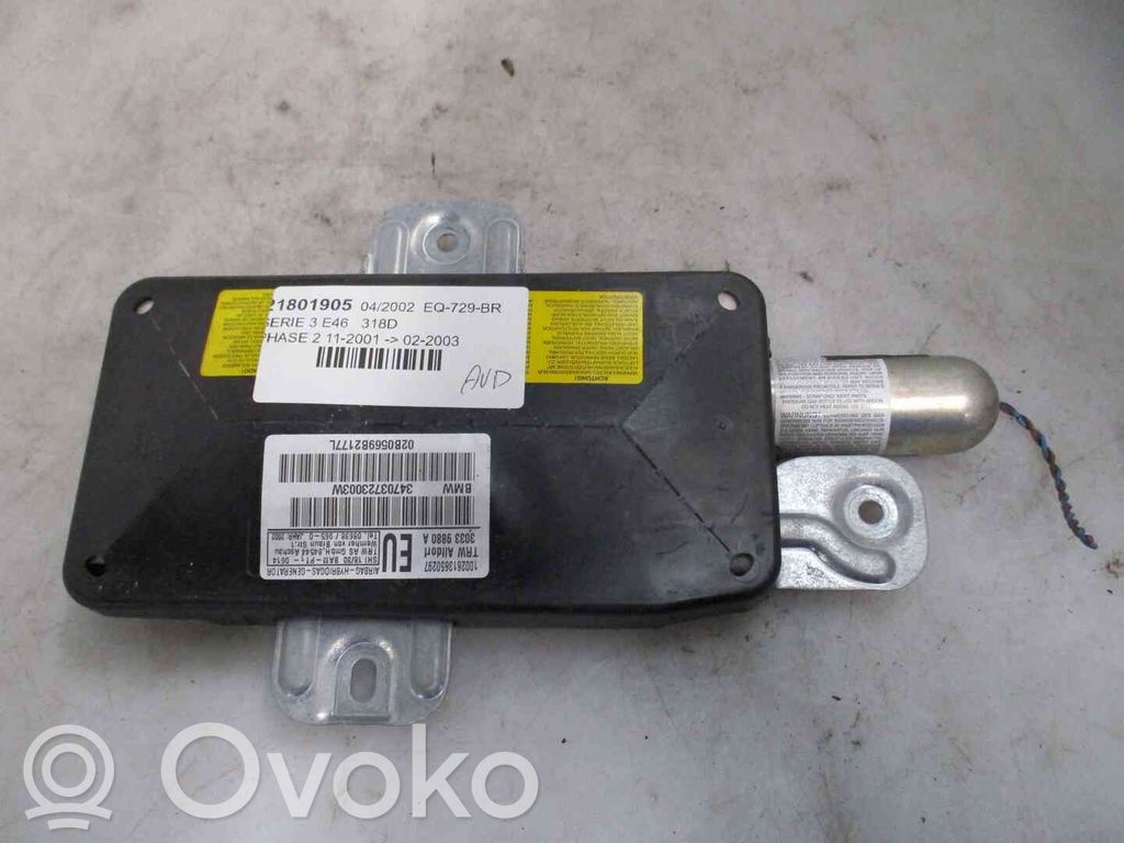BMW 3 E46 Kopfairbag 