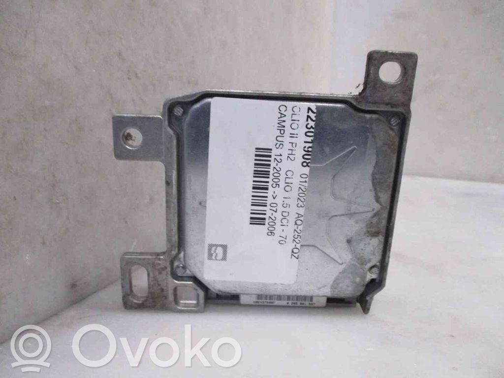 Centralina/modulo airbag   8200375763,22301908,2554892,VDMS4
