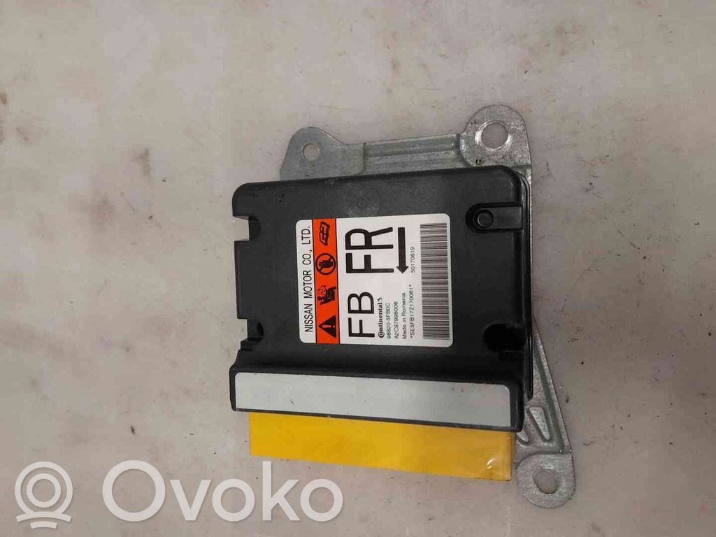 Centralina/modulo airbag   988205FB0C,22300941,2551460,VDMS4
