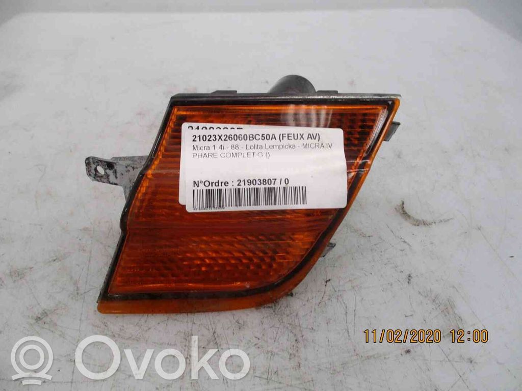 Nissan Micra Indicatore di direzione anteriore 