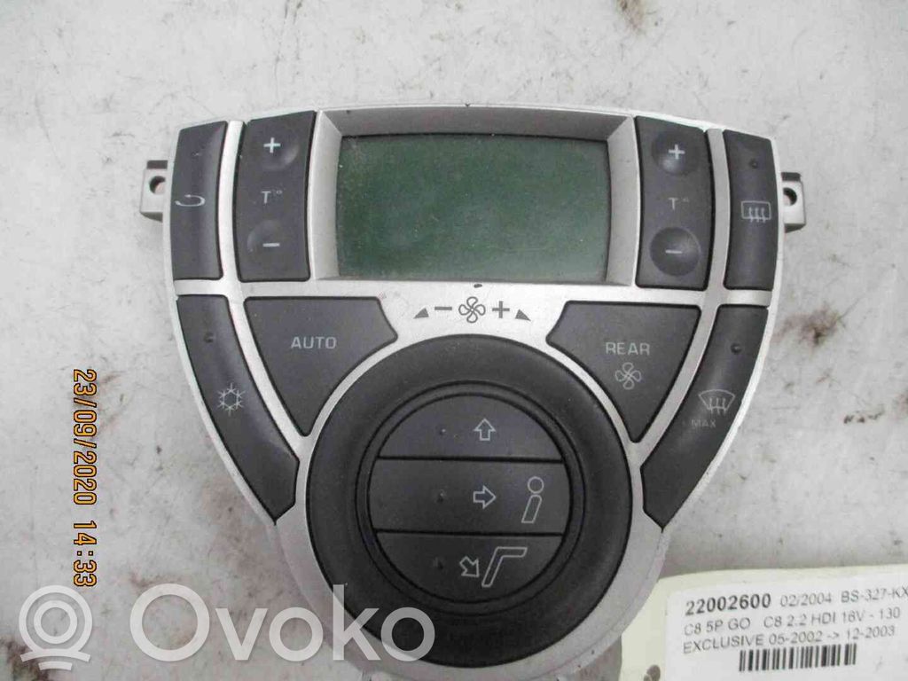 Climate control unit   6451TQ,22002600,2530749,VDMS4