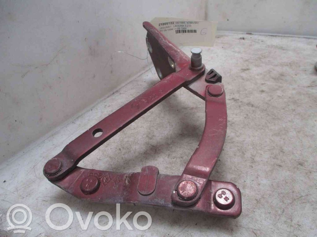 Renault Laguna I Charnière, capot moteur
