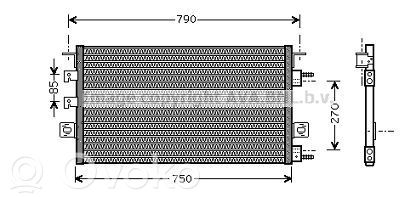 Chrysler Voyager Radiator răcire A/C (condensor)