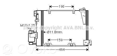 Opel Zafira A Radiator răcire A/C (condensor)