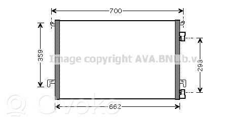 Opel Vectra C Radiator răcire A/C (condensor) 