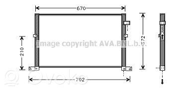 Ford Crown Victoria II Radiator răcire A/C (condensor) 