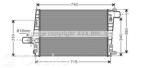 Audi A6 Allroad C5 Intercooler radiator 