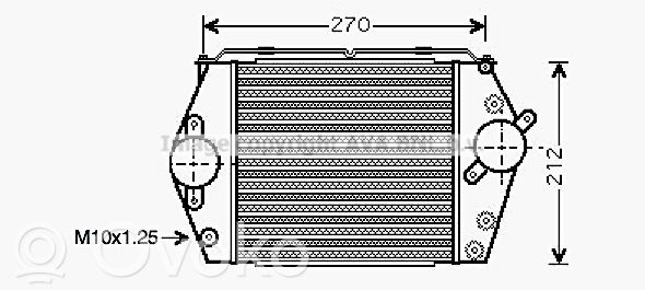 Mazda 6 Intercooler radiator 