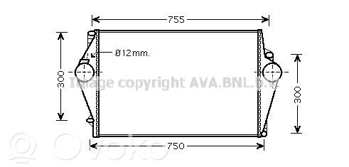 Volvo S60 Radiator intercooler 