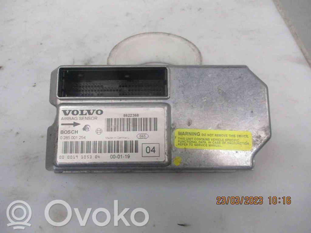 Volvo S80 Centralina/modulo airbag 