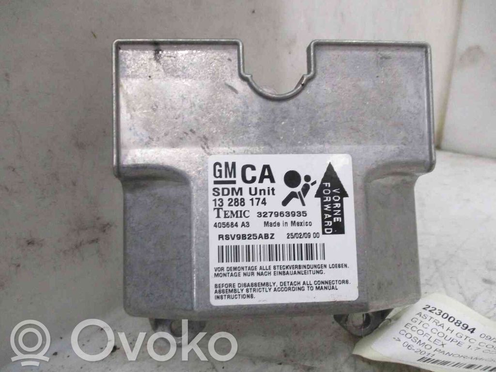 Opel GT Sterownik / Moduł Airbag 