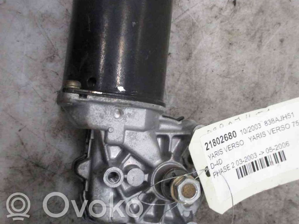 Toyota Yaris Verso Silniczek wycieraczek szyby przedniej / czołowej 