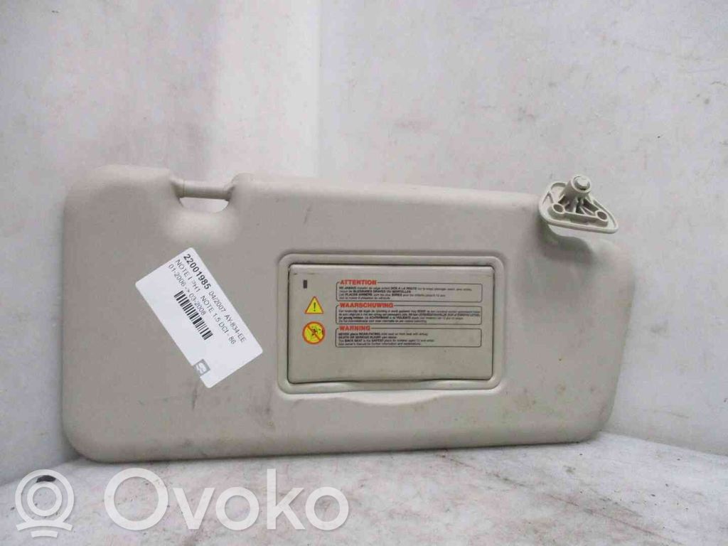 Sun visor   964009U10D,22001985,2529435,VDMS4