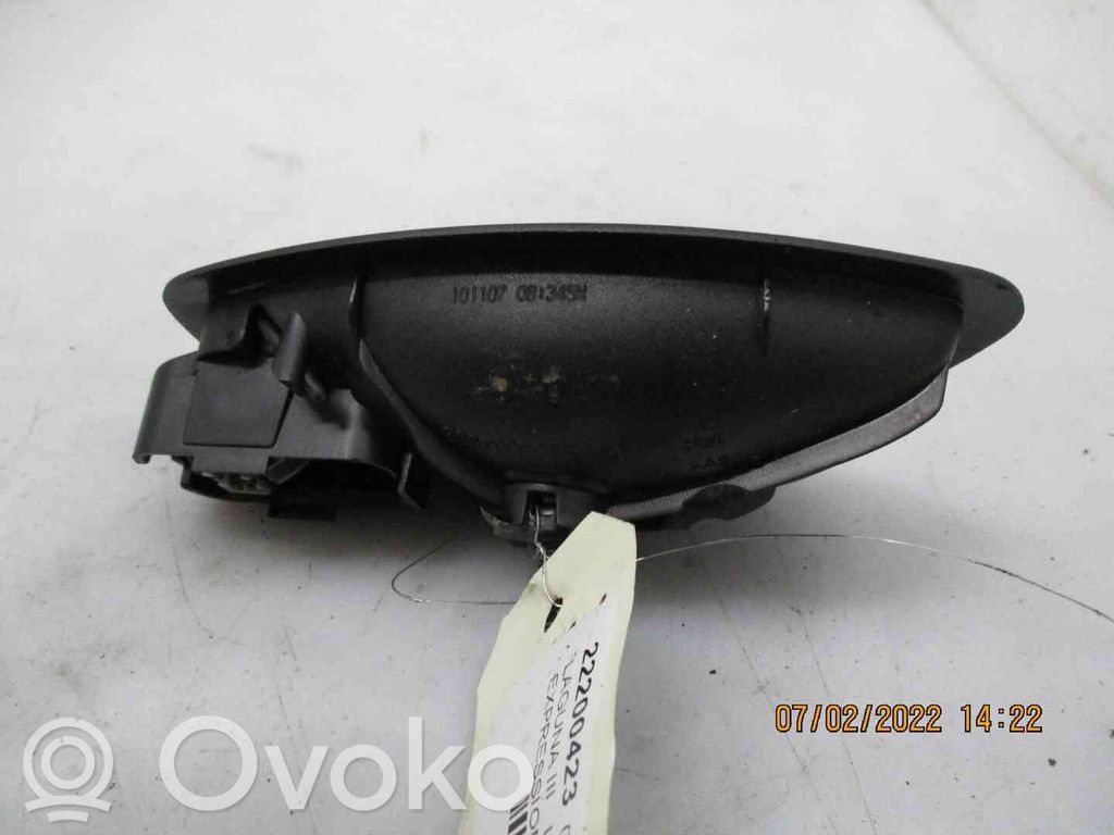 Renault Laguna III Maniglia interna per portiera posteriore