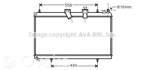 Citroen C5 Coolant radiator 