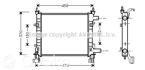 Ford Ka Radiator lichid răcire 
