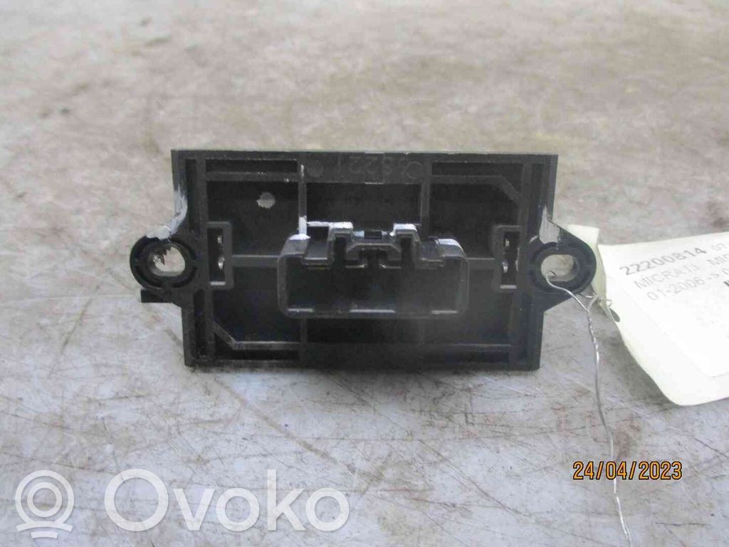 Nissan Micra Motor aerotermă/rezistor ventilator 