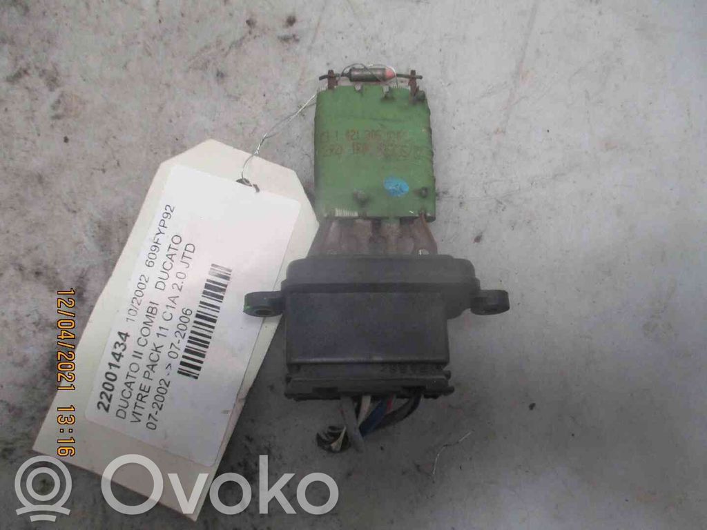 Fiat Ducato Heater blower motor/fan resistor 