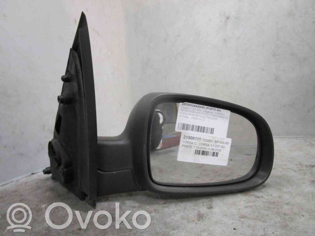 Opel Corsa C Specchietto retrovisore elettrico portiera anteriore