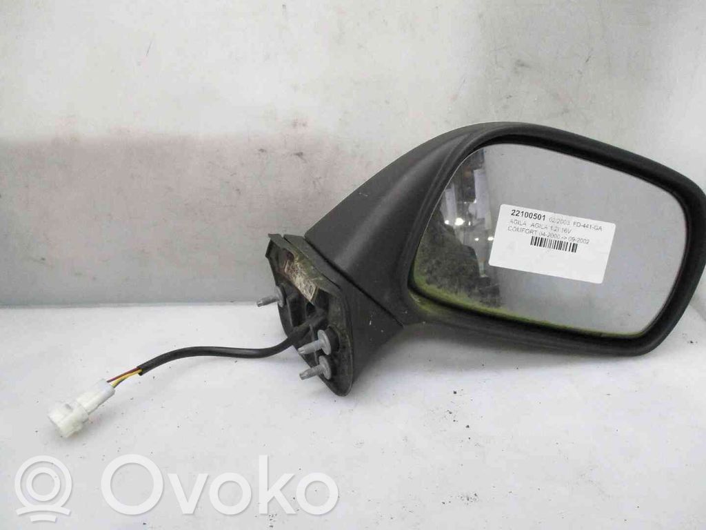 Opel Agila A Rétroviseur électrique de porte avant