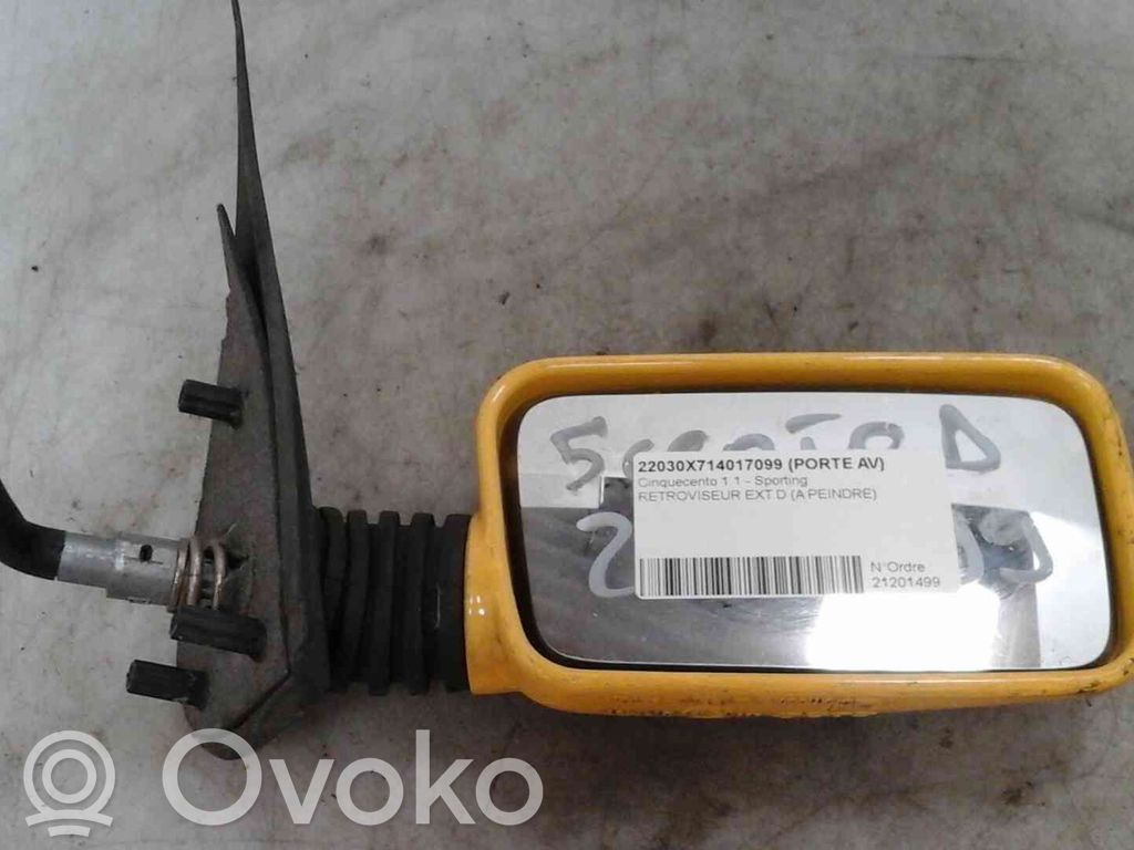 Fiat 500 Cinquecento Specchietto retrovisore elettrico portiera anteriore 