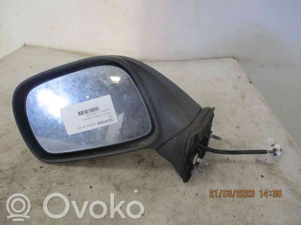 Opel Agila A Specchietto retrovisore elettrico portiera anteriore