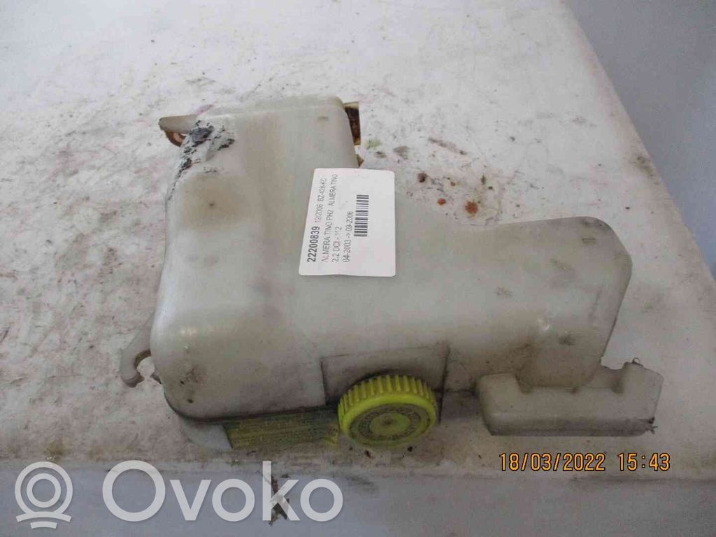 Nissan Almera Tino Vase d'expansion / réservoir de liquide de refroidissement 