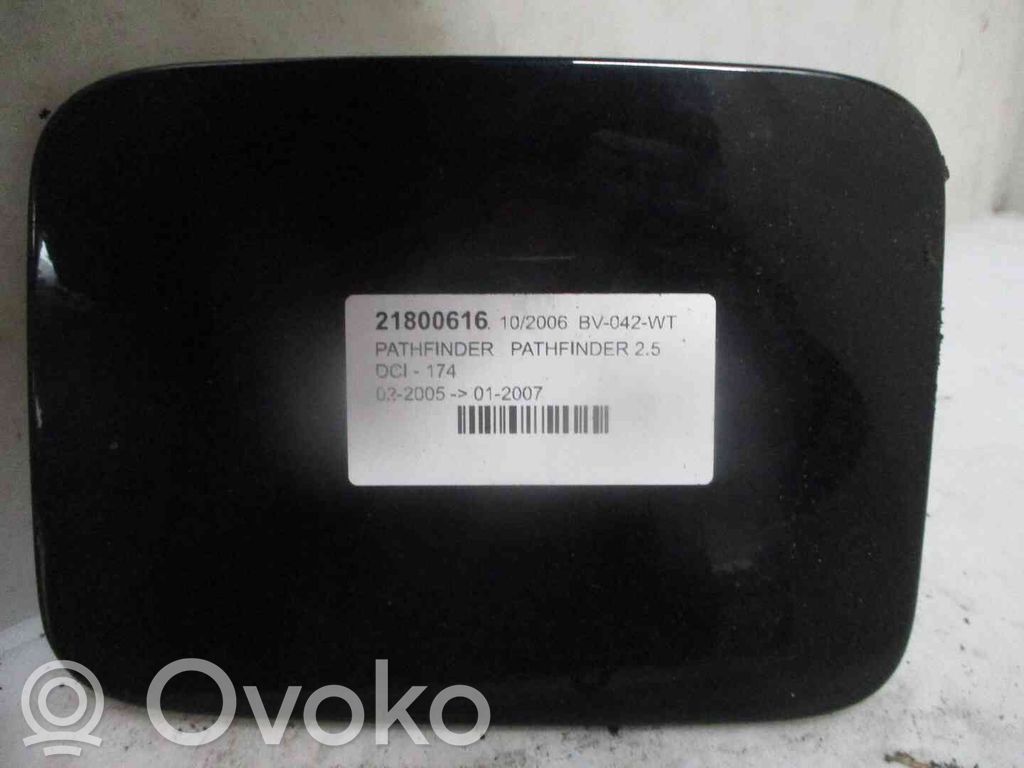 Nissan Pathfinder R51 Bouchon, volet de trappe de réservoir à carburant 