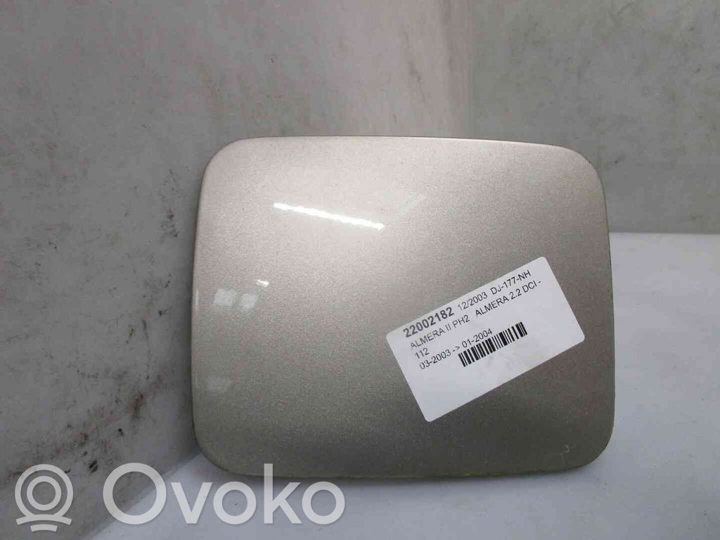 Nissan Almera Tino Bouchon, volet de trappe de réservoir à carburant