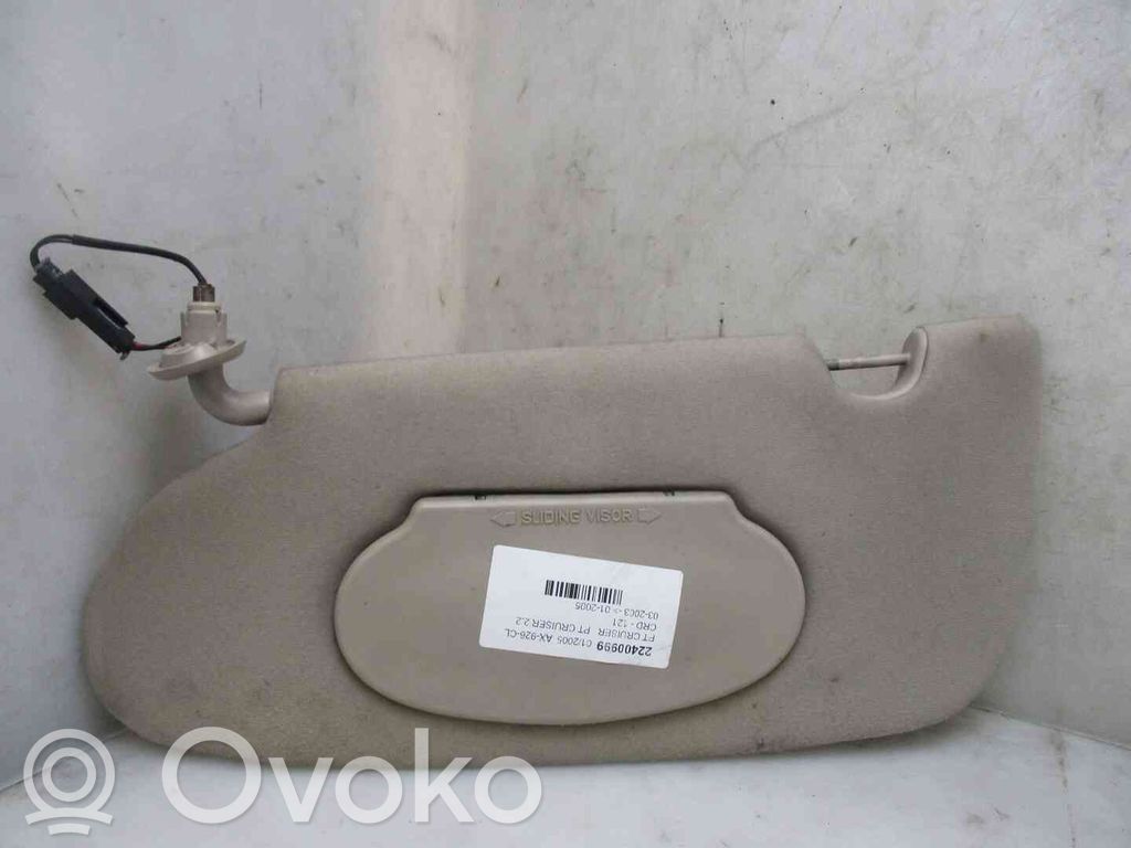Chrysler PT Cruiser Sun visor 