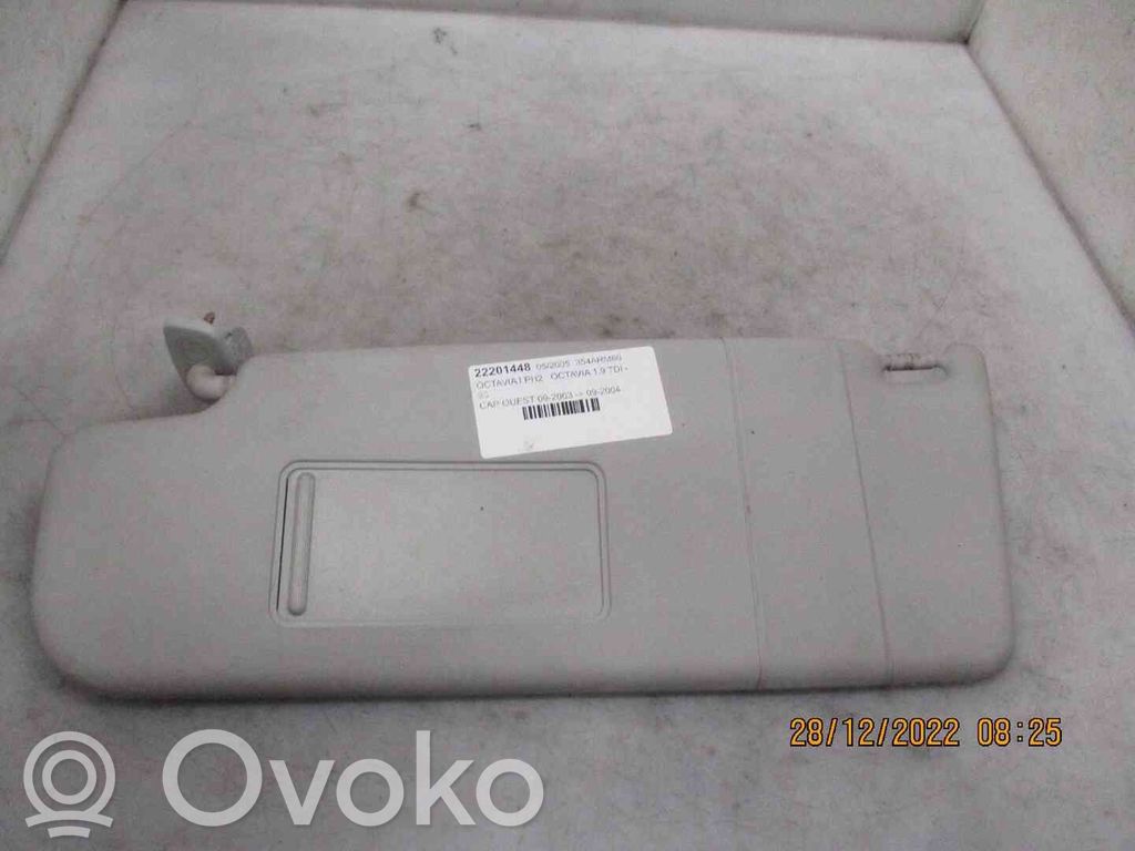 Skoda Octavia Mk2 (1Z) Osłona przeciwsłoneczna 