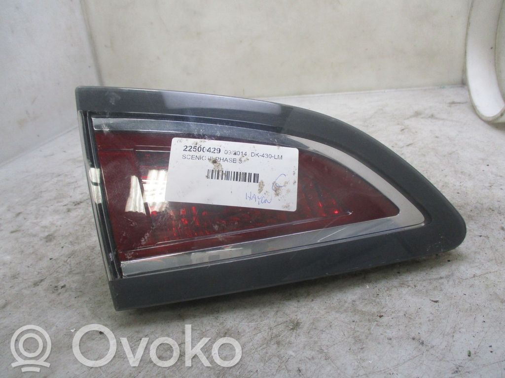 Renault Scenic III -  Grand scenic III Lampă spate în capacul portbagajului 