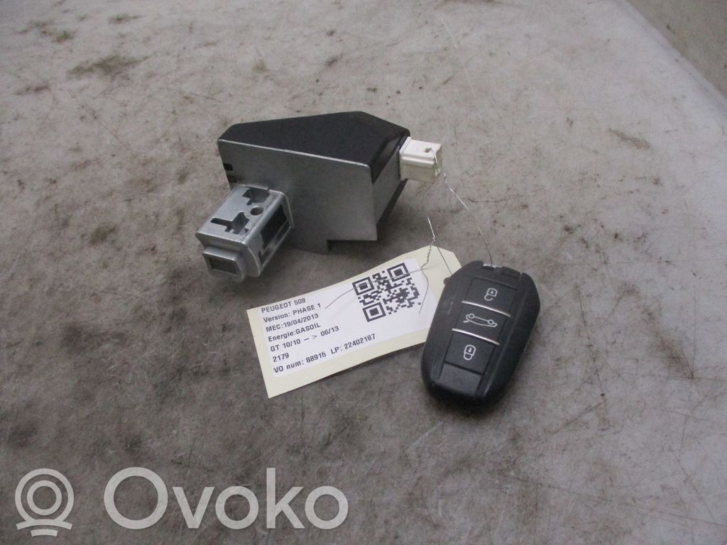 Peugeot 508 Blocchetto accensione 