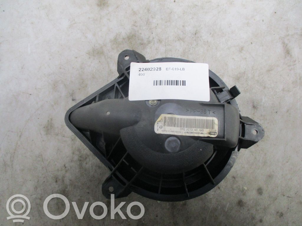 Peugeot 406 Ventola riscaldamento/ventilatore abitacolo 