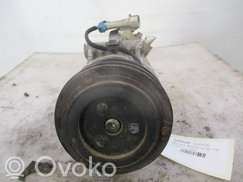 Opel Meriva A Compressore aria condizionata (A/C) (pompa)