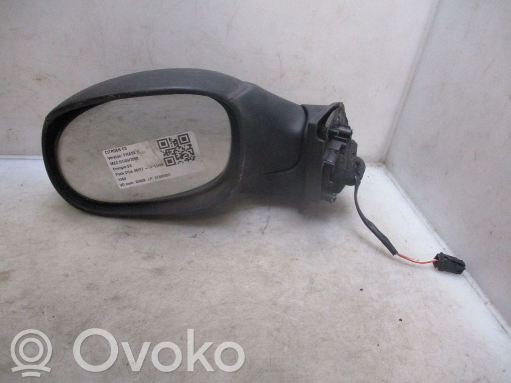 Citroen C3 Specchietto retrovisore elettrico portiera anteriore 