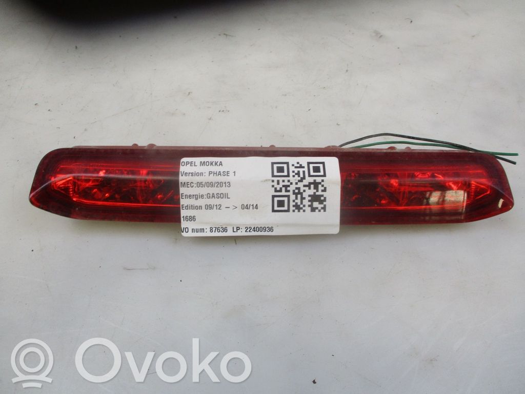 Opel Mokka Luce d’arresto centrale/supplementare 