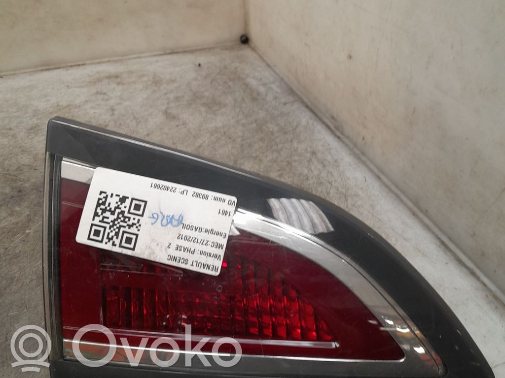 Renault Scenic III -  Grand scenic III Lampă spate în capacul portbagajului 