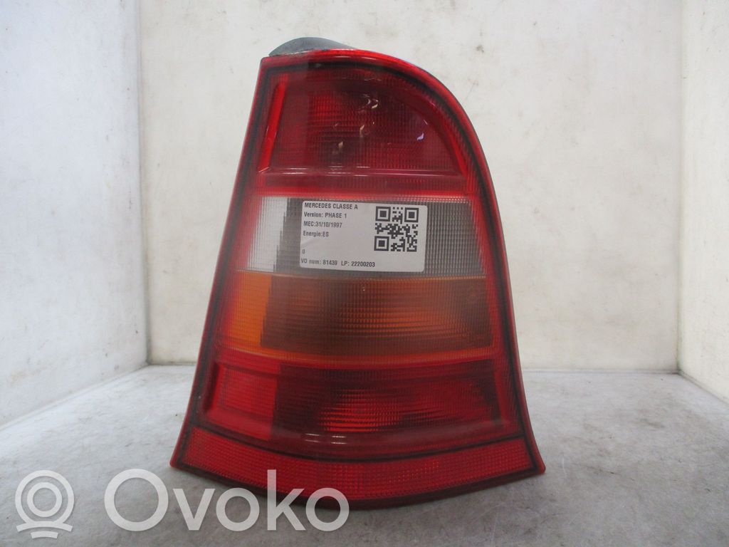 Mercedes-Benz A W168 Luci posteriori