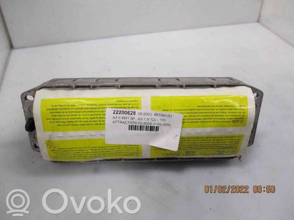 Airbag del pasajero   8P0880202C,22200628,2540454,VDMS4