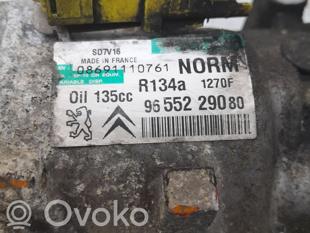 Citroen Jumpy Kompresor / Sprężarka klimatyzacji A/C 