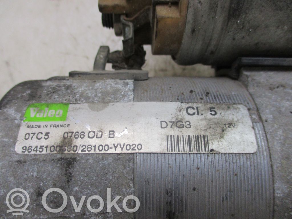 Motor de arranque   9645100680,22501269,7350055,VDMS4